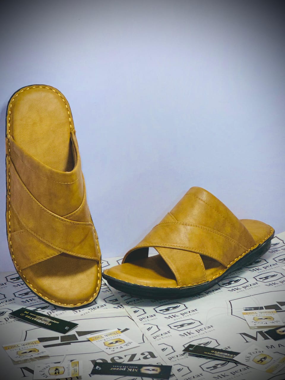 Cross Madicated Chappal